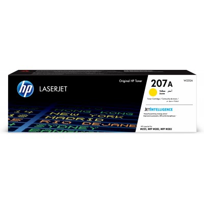 Toner HP giallo W2212A 207A 1250 pagine