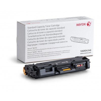 Toner Xerox nero 106R04346 1500 pagine