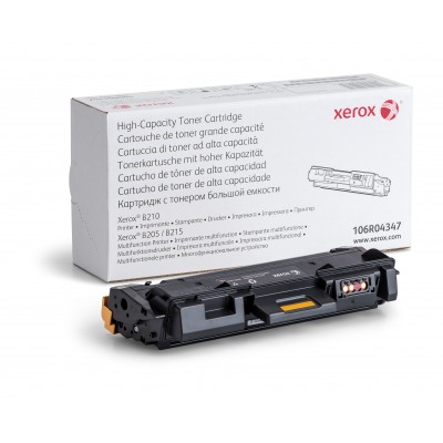 Toner Xerox nero 106R04347 3000 pagine