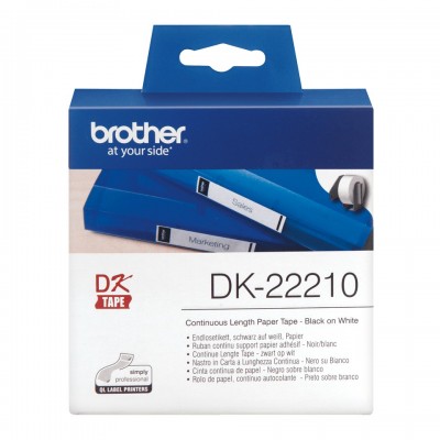 Etichetta Brother DK-22210 29x30mm