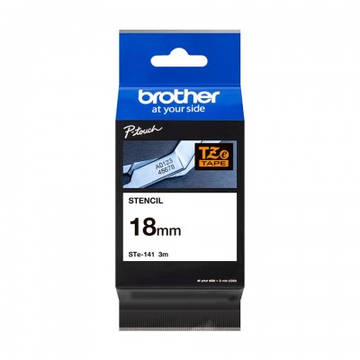 Nastro Brother STe-141 ST-141 18mm x 3m Con Stampino