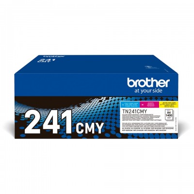 Multipack Brother ciano   magenta   giallo TN-241CMY 241 ~4200 Pagine
