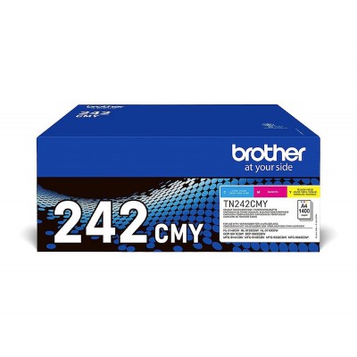 Multipack Brother ciano   magenta   giallo TN-242CMY 242 ~4200 Pagine