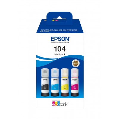 Multipack Epson nero   ciano   magenta   giallo C13T00P640 104