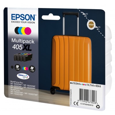 Multipack Epson nero   ciano   magenta   giallo C13T05H64010 405XL