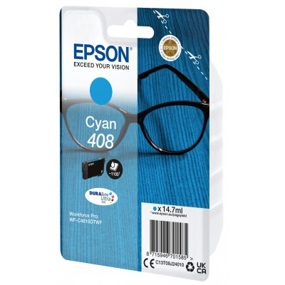 Cartuccia Epson d'inchiostro ciano C13T09J24010 408 14,7ml