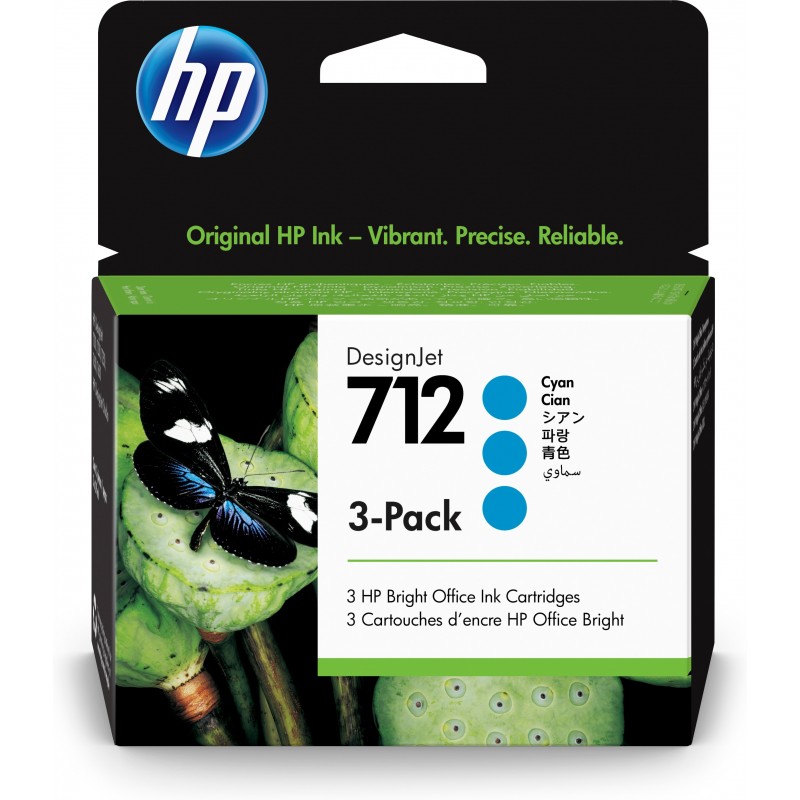 Multipack HP ciano 3ED77A 712