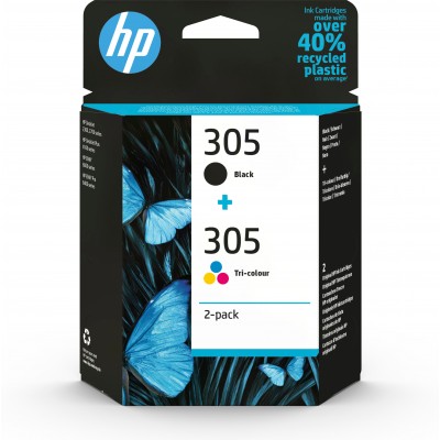 Multipack HP nero   differenti colori 6ZD17AE 305