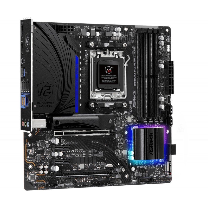 Scheda madre ASROCK B650M Phantom Gaming Riptide socket AM5