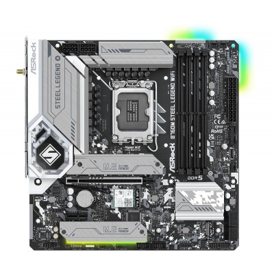 Scheda madre ASROCK B760M STEEL LEGEND WIFI socket 1700