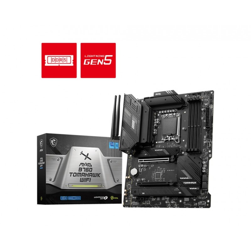 Scheda madre MSI MAG B760 TOMAHAWK WIFI socket 1700