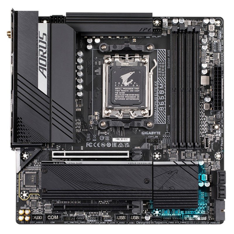 Scheda Madre Gigabyte B650M AORUS ELITE AX AM5 Micro-ATX