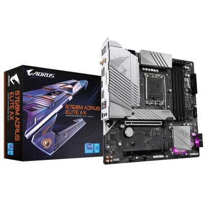 Scheda madre GIGABYTE GA-B760M AORUS ELITE AX socket 1700