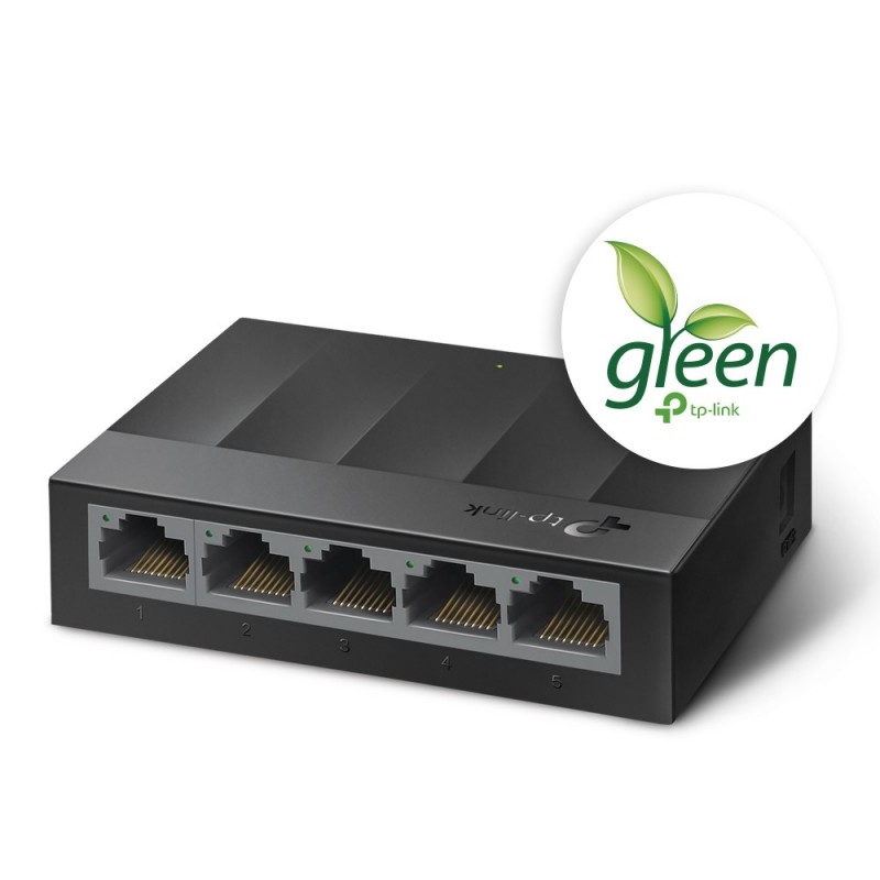 Switch TP-Link LS1005G Non gestito Gigabit Ethernet 10 100 1000 Nero