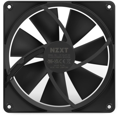 Ventola NZXT F140 PWM Nero