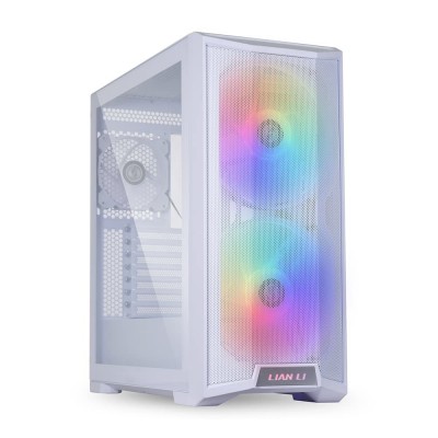 Case Lian Li LANCOOL 215 Midi-Tower  ARGB Vetro Temperato Bianco