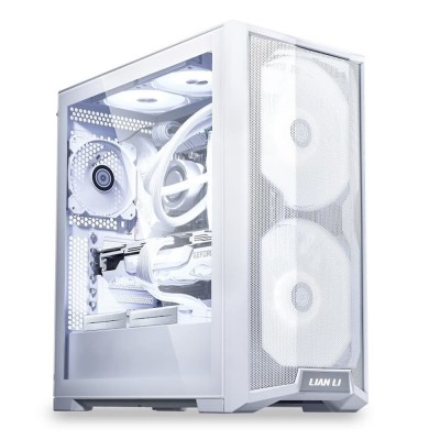 Case Lian Li LANCOOL 215 Midi-Tower  ARGB Vetro Temperato Bianco