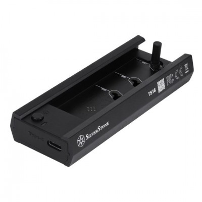 SilverStone TS16 SSD Docking Station M.2 SATA 6Gb s PCIe 3.0 (NVMe) SST-TS16