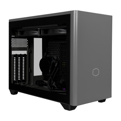 Case Cooler Master MasterBox NR200P MAX Mini-ITX Vetro Temperato Nero