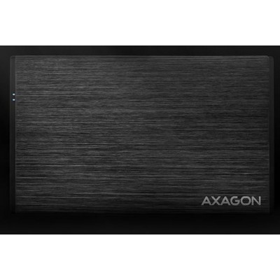 Box Esterno per SSD AXAGON EE25-XA6  USB3.0   SATA 6G Alluminio Nero