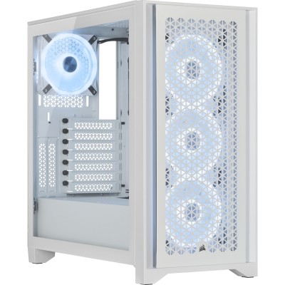 Case Corsair iCUE 4000D RGB Airflow Midi-Tower Vetro Temperato Bianco