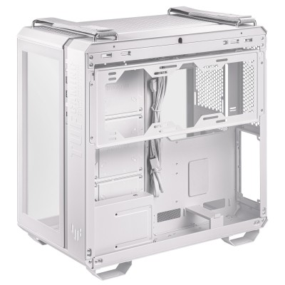 Case ASUS TUF Gaming GT502 White Edition Midi-Tower vetro temperato argento