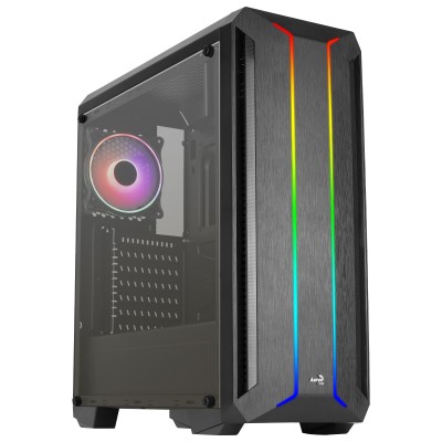 Case Aerocool Skyline ARGB V2 Midi-Tower nero