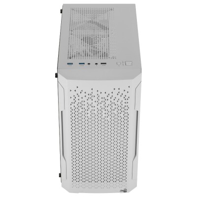 Case Aerocool Trinity Mini-Tower V3 Vetro temperato bianco