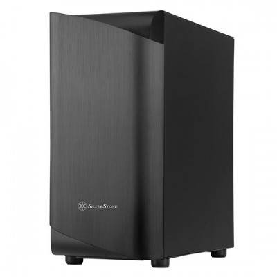 Case SilverStone Seta A1 Midi-Tower Vetro Temperato Nero