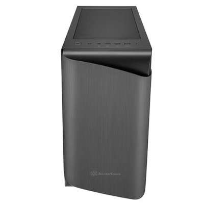 Case SilverStone Seta A1 Midi-Tower Vetro Temperato Nero