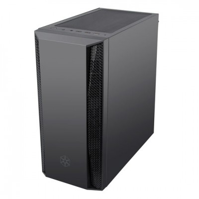 Case SilverStone Fara B1 Midi-Tower Vetro Temperato Nero