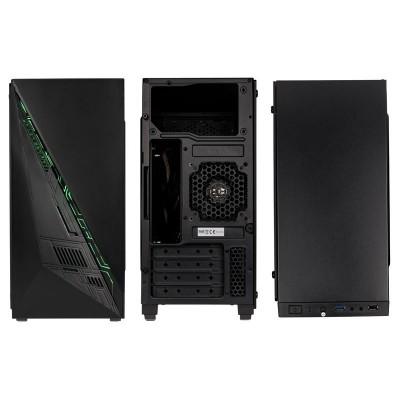 Case Kolink Inspire K2 A-RGB Micro-ATX Vetro Temperato Nero