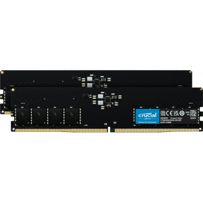 Ram Crucial nero 32GB (2x16) DDR5 5600MHz CL46
