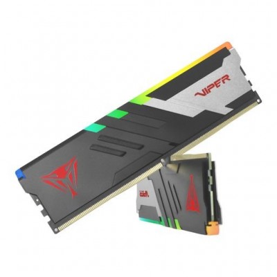 Ram PATRIOT VIPER VENOM DDR5 5200MHz 64GB (2x32) RGB XMP 3.0 CL40 NERO