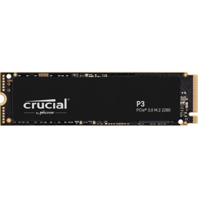 Crucial P3 NVMe SSD, PCIe 3.0 M.2 Typ 2280 - 4 TB