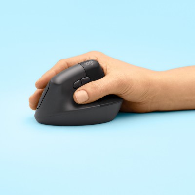 Mouse Logitech Lift graphite