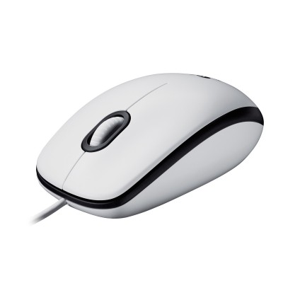 Mouse Logitech M100 bianco