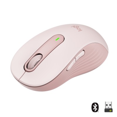 Mouse Logitech Signature M650 L Wireless  Rosa