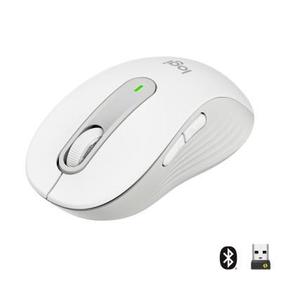 Mouse Logitech Signature M650 Wireless bianco