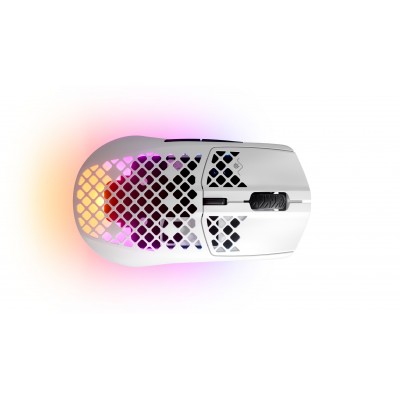 Mouse SteelSeries Aerox 3 Wireless Snow 2022