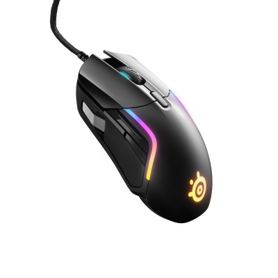 Mouse SteelSeries Rival 5 nero