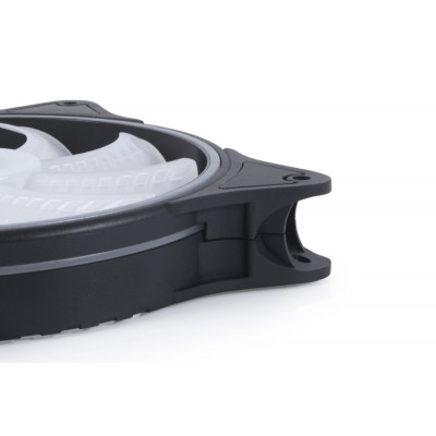 Ventola Alphacool Rise Aurora PWM 140 mm nero