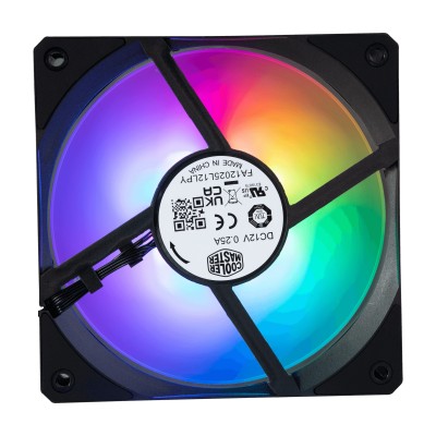 Ventola Cooler Master Mobius 120 ARGB 120 mm nero