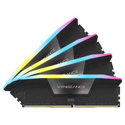 RAM Corsair Vengeance 192 GB (4X48) RGB DDR5 5200 MHz CL38 nero
