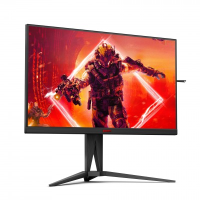 Monitor AOC AGON AG275QZ EU 27'' QHD IPS HDR Adaptive-Sync Nero Rosso