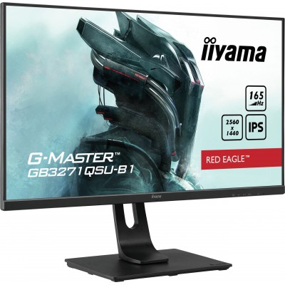 Monitor iiyama G-Master GB3271QSU-B1 32'' WQHD IPS AMD Free-Sync Nero