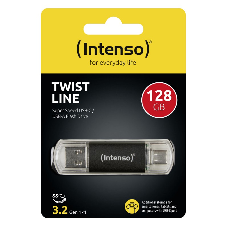 Pendrive Intenso Twist Line 128 GB USB A 3.2 Gen 1