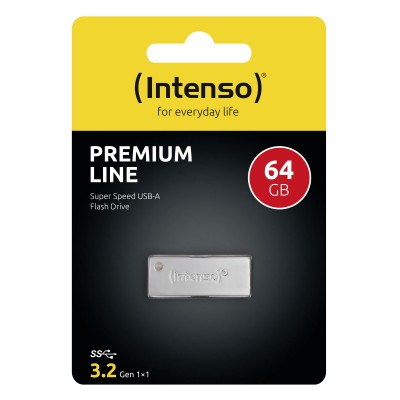 Pendrive Intenso Premium Line 32 GB USB A 3.2 argento