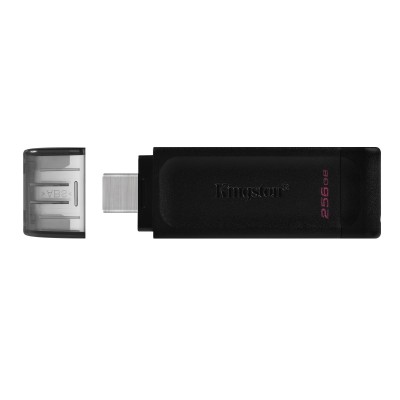 Pendrive Kingston DataTraveler 70 256 GB USB C 3.2 nero