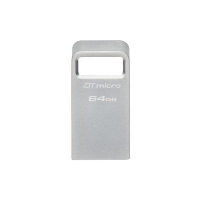 Pendrive Kingston DataTraveler Micro 64 GB USB A 3.2 argento